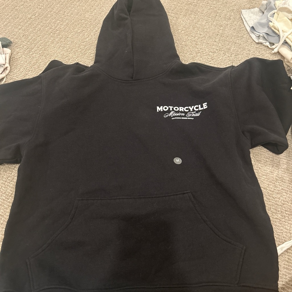 PacSun Black Zip Up Sweater